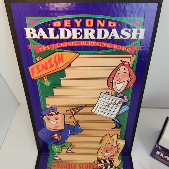 Beyond Balderdash The Classic Bluffing Game 1997 Parker Brothers USA Game Night - Picture 7 of 13